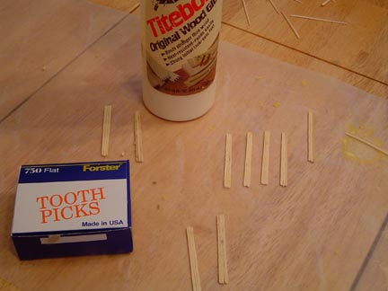 toothpick bridge simulacrum